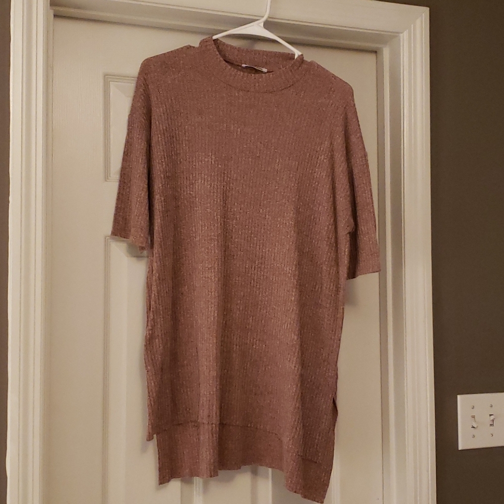 Fashion Nova Mock Neck Tunic